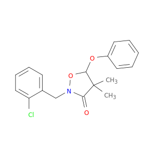 3-Isoxazolidinone, 2-[(2-chlorophenyl)methyl]-4,4-dimethyl-5-phenoxy-