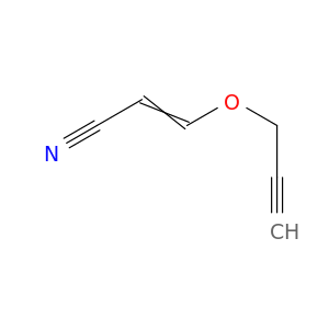 2-Propenenitrile, 3-(2-propynyloxy)-