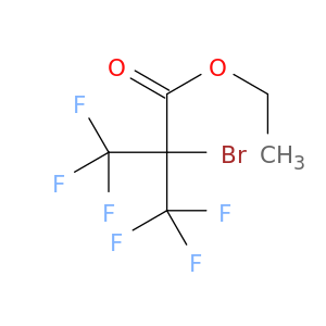 Propanoic acid, 2-bromo-3,3,3-trifluoro-2-(trifluoromethyl)-, ethyl ester
