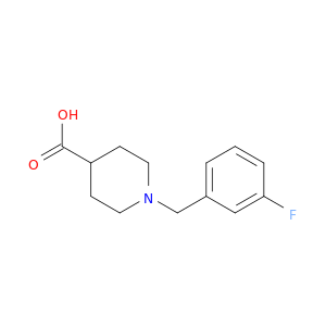 1-(3-Fluorobenzyl)piperidine-4-carboxylic acid