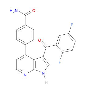 Benzamide, 4-[3-(2,5-difluorobenzoyl)-1H-pyrrolo[2,3-b]pyridin-4-yl]-