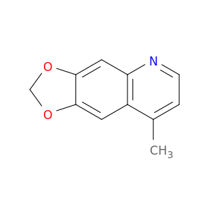 1,3-Dioxolo[4,5-g]quinoline, 8-methyl-