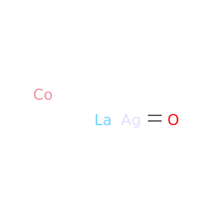 Cobalt lanthanum silver oxide