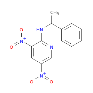 2-Pyridinamine, 3,5-dinitro-N-(1-phenylethyl)-
