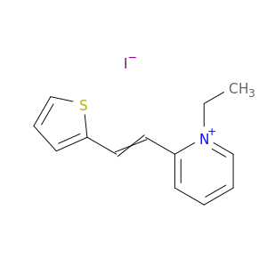 1-ETHYL-2-(2-THENYLIDENEMETHYL)PYRIDINIUM IODIDE