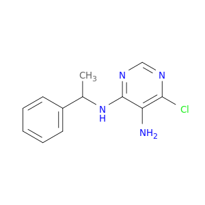 4,5-Pyrimidinediamine,6-chloro-N4-(1-phenylethyl)-, (S)- (9CI)