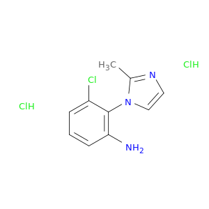 3-Chloro-2-(2-methyl-1H-imidazol-1-yl)aniline Dihydrochloride