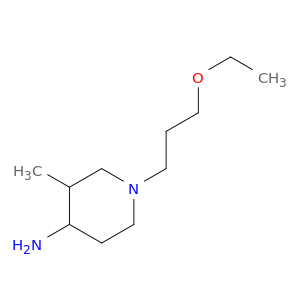 1-(3-ethoxypropyl)-3-methylpiperidin-4-amine