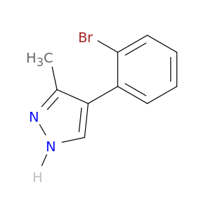 4-(2-bromophenyl)-3-methyl-1H-pyrazole