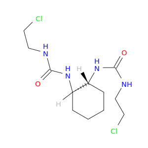 1,1'-(1r,2r)-cyclohexane-1,2-diylbis[3-(2-chloroethyl)urea]
