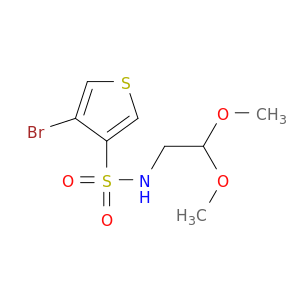 3-Thiophenesulfonamide,4-bromo-N-(2,2-dimethoxyethyl)-