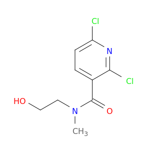 3-Pyridinecarboxamide, 2,6-dichloro-N-(2-hydroxyethyl)-N-methyl-