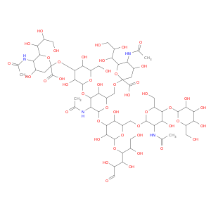 O-(N-Acetyl-α-neuraminosyl)-(2→6)-O-[O-(N-acetyl-α-neuraminosyl)-(2→3)-β-D-galactopyranosyl-(1→3)]-O-2-(acetylamino)-2-deoxy-β-D-glucopyranosyl-(1→3)-O-[O-β-D-galactopyranosyl-(1→4)-2-(acetylamino)-2-deoxy-β-D-glucopyranosyl-(1→6)]-O-β-D-galactopyranosyl-(1→4)-D-glucose