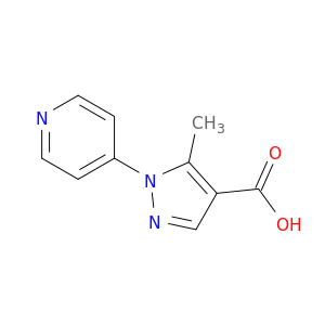 5-methyl-1-(pyridin-4-yl)-1H-pyrazole-4-carboxylic Acid