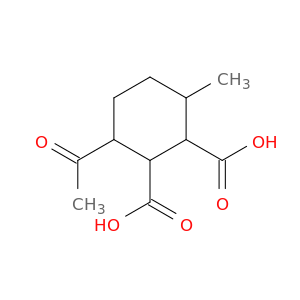 1,2-Cyclohexanedicarboxylic acid, 3-acetyl-6-methyl-
