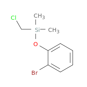 Silane, (2-bromophenoxy)(chloromethyl)dimethyl-