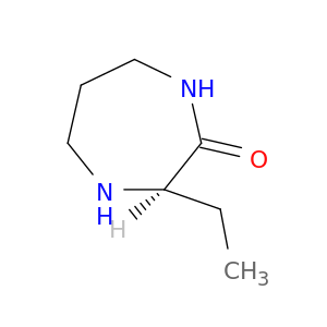 2H-1,4-Diazepin-2-one, 3-ethylhexahydro-, (3R)-