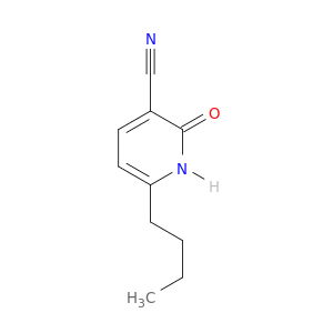 3-Pyridinecarbonitrile, 6-butyl-1,2-dihydro-2-oxo-