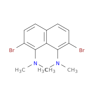 1,8-Naphthalenediamine, 2,7-dibromo-N,N,N',N'-tetramethyl-