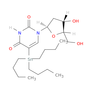 Uridine, 2'-deoxy-5-(tributylstannyl)-