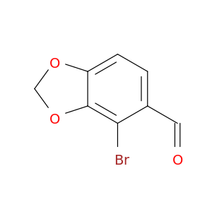 4-溴-苯并[d][1,3]二氧杂环戊烯-5-甲醛