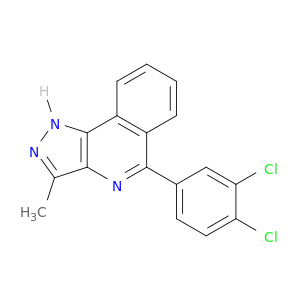 1H-Pyrazolo[4,3-c]isoquinoline, 5-(3,4-dichlorophenyl)-3-methyl-