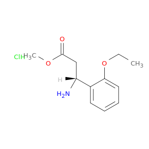 methyl (3R)-3-amino-3-(2-ethoxyphenyl)propanoate hydrochloride