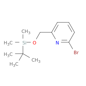 Pyridine, 2-bromo-6-[[[(1,1-dimethylethyl)dimethylsilyl]oxy]methyl]-