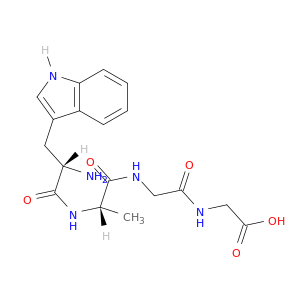 Glycine, N-[N-(N-L-tryptophyl-L-alanyl)glycyl]-
