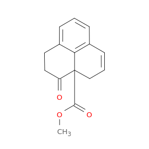 1H-Phenalene-3a(4H)-carboxylic acid, 2,3-dihydro-3-oxo-, methyl ester