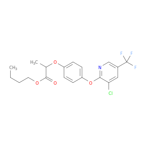 butyl 2-[4-[3-chloro-5-(trifluoromethyl)pyridin-2-yl]oxyphenoxy]propanoate