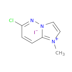 Imidazo[1,2-b]pyridazinium, 6-chloro-1-methyl-, iodide
