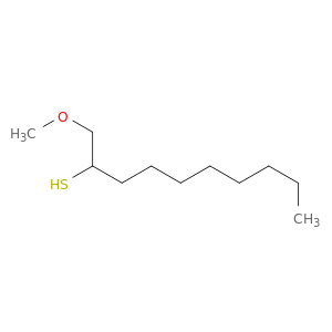 2-Decanethiol, 1-methoxy-