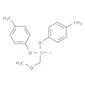 Silane, methoxymethylbis(4-methylphenoxy)-