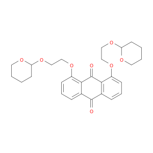 9,10-Anthracenedione, 1,8-bis[2-[(tetrahydro-2H-pyran-2-yl)oxy]ethoxy]-