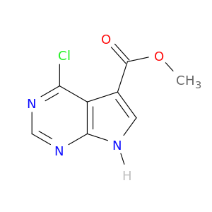 4-氯-7H-吡咯并[2,3-d]嘧啶-5-羧酸甲酯