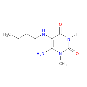 6-AMINO-5-BUTYLAMINO-1-METHYLURACIL