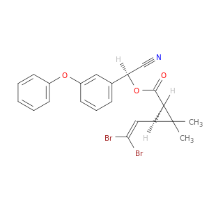 (1R,​3R)​-3-(2,2-二溴乙烯基)-2,2-二甲基-1-环丙基甲酸[(S)-氰基-[3-(苯氧基)苯基]甲基]酯