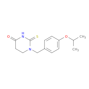 1-[4-(propan-2-yloxy)benzyl]-2-thioxotetrahydropyrimidin-4(1h)-one