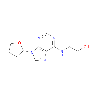 2-{[9-(tetrahydrofuran-2-yl)-9h-purin-6-yl]amino}ethanol