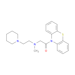 10-(N-METHYL-N-(2-PIPERIDINOETHYL)GLYCYL)PHENOTHIAZINE
