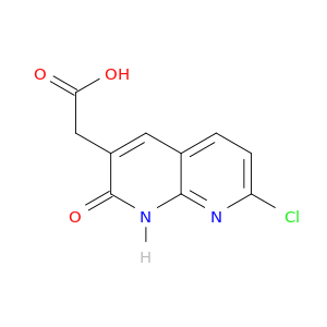 1,8-Naphthyridine-3-acetic acid, 7-chloro-1,2-dihydro-2-oxo-