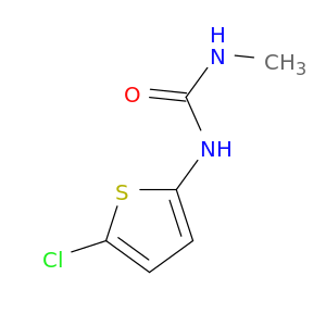 Urea, N-(5-chloro-2-thienyl)-N'-methyl-