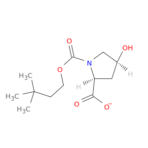 1,2-Pyrrolidinedicarboxylic acid, 4-hydroxy-, 1-(1,1-dimethylethyl)2-ethyl ester, (2S,4S)-