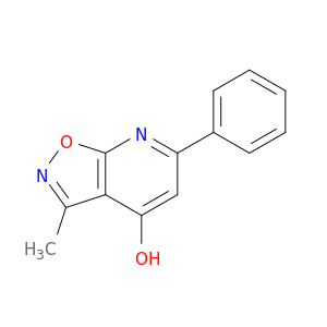 Isoxazolo[5,4-b]pyridin-4-ol, 3-methyl-6-phenyl-
