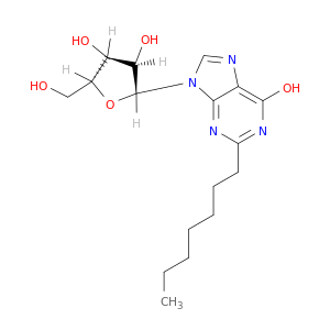Inosine, 2-heptyl-