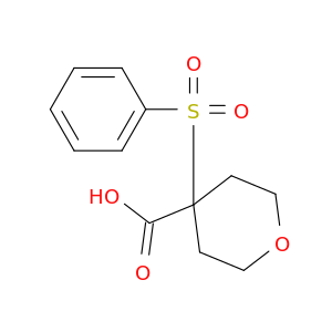 4-(Benzenesulfonyl)oxane-4-carboxylic Acid