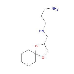 1,3-Propanediamine, N-(1,4-dioxaspiro[4.5]dec-2-ylmethyl)-