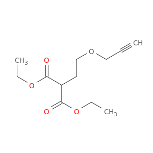 diethyl[2-(prop-2-yn-1-yloxy)ethyl]propanedioate