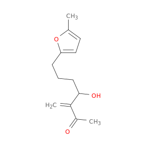 2-Heptanone, 4-hydroxy-3-methylene-7-(5-methyl-2-furanyl)-